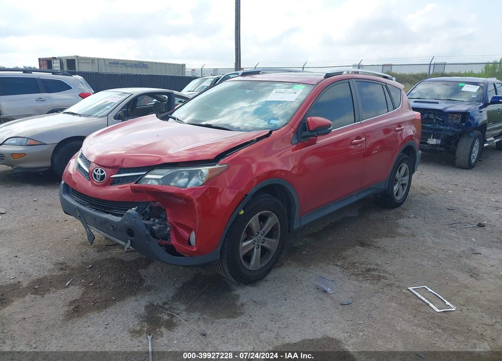 2015 TOYOTA RAV4 XLE VIN: 2T3WFREV7FW157370