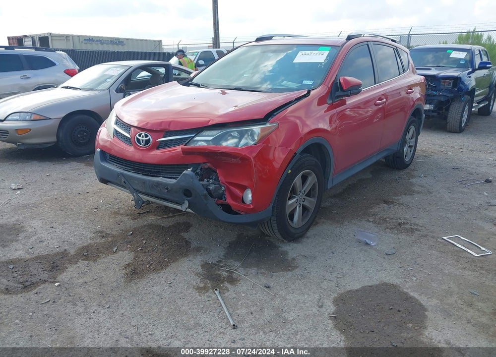 2015 TOYOTA RAV4 XLE VIN: 2T3WFREV7FW157370