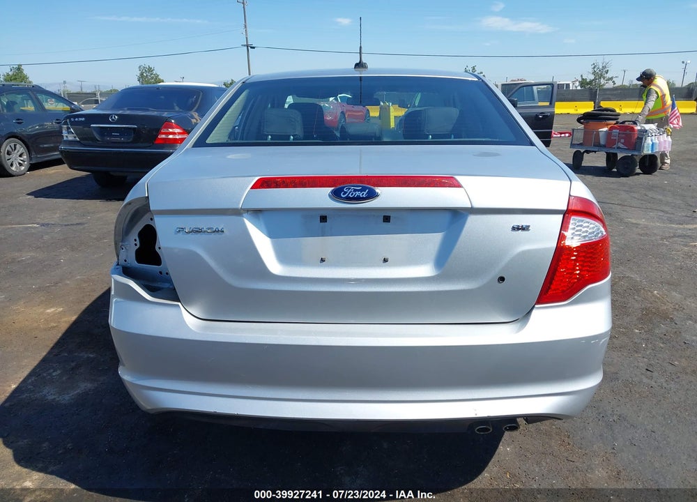 2012 FORD FUSION SE VIN: 3FAHP0HA7CR349596