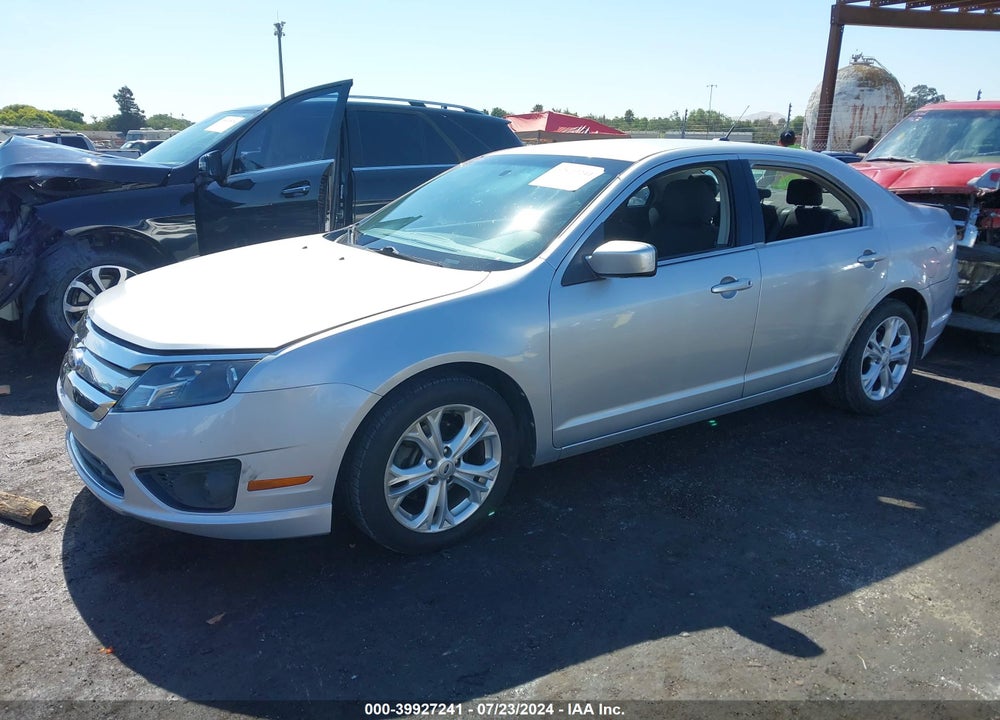 2012 FORD FUSION SE VIN: 3FAHP0HA7CR349596