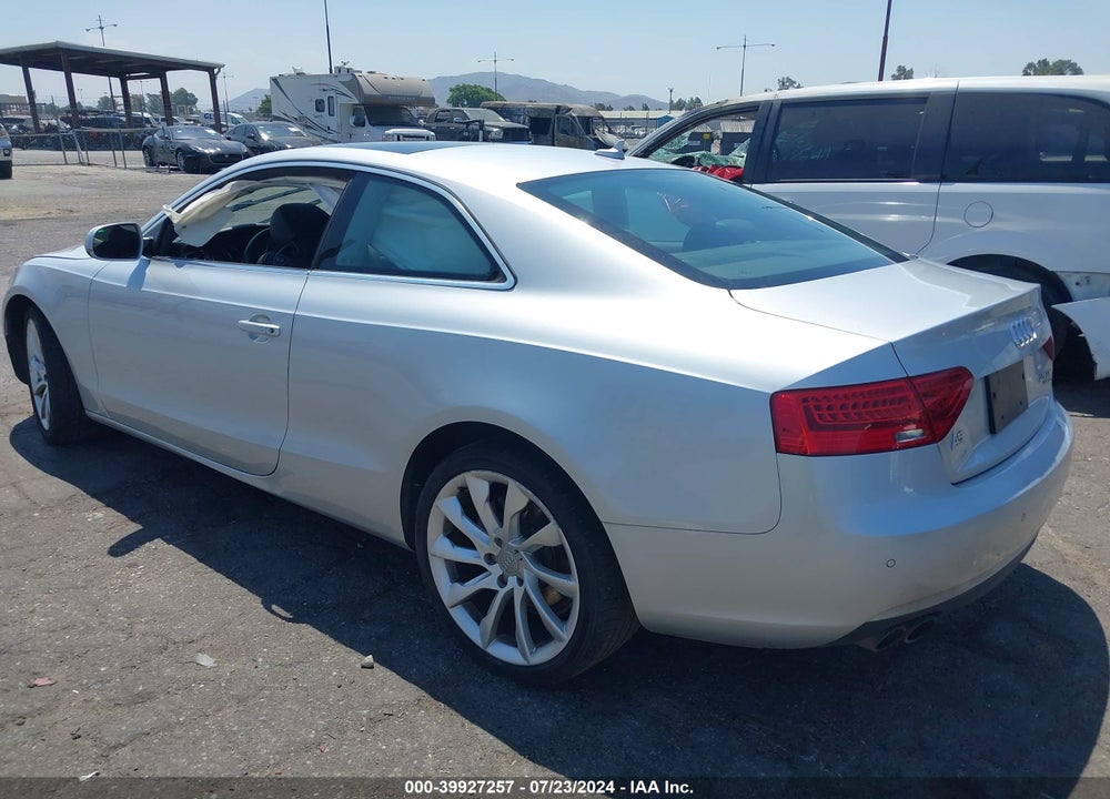 2013 AUDI A5 2.0T PREMIUM VIN: WAULFAFR6DA020984