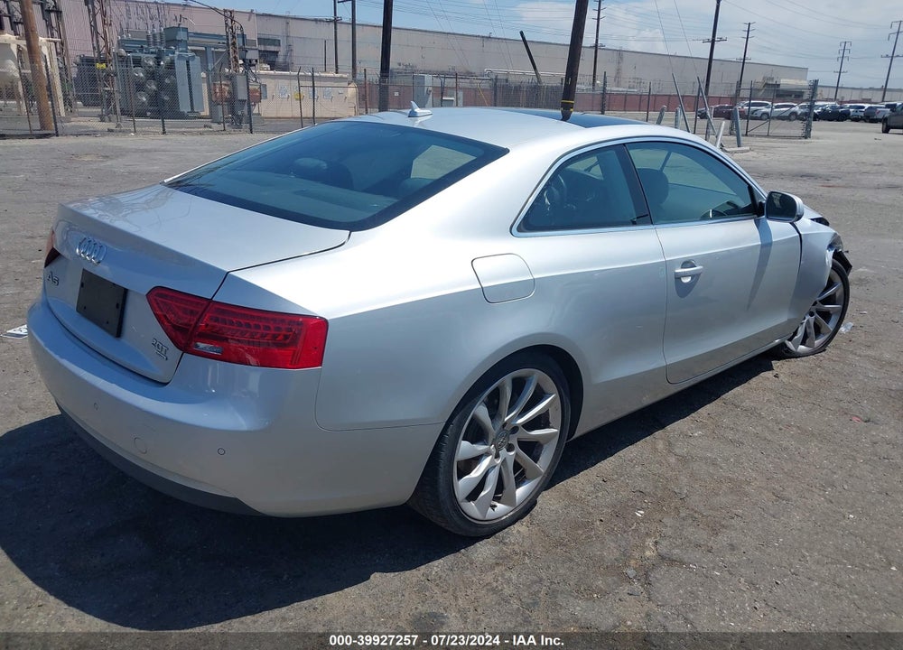 2013 AUDI A5 2.0T PREMIUM VIN: WAULFAFR6DA020984