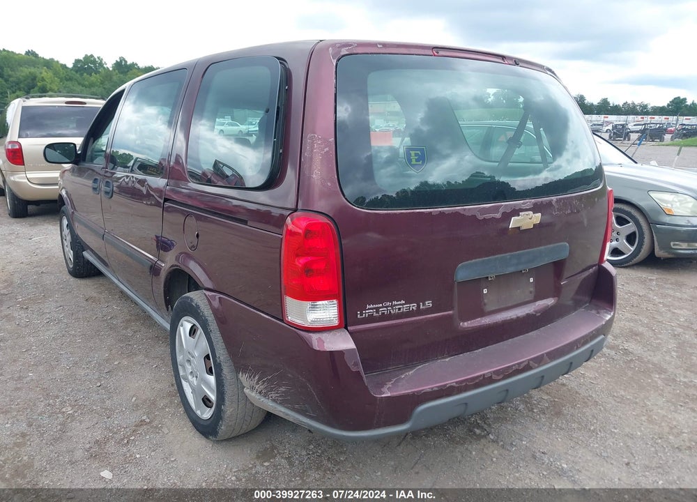 2007 CHEVROLET UPLANDER LS VIN: 1GNDV23187D169695
