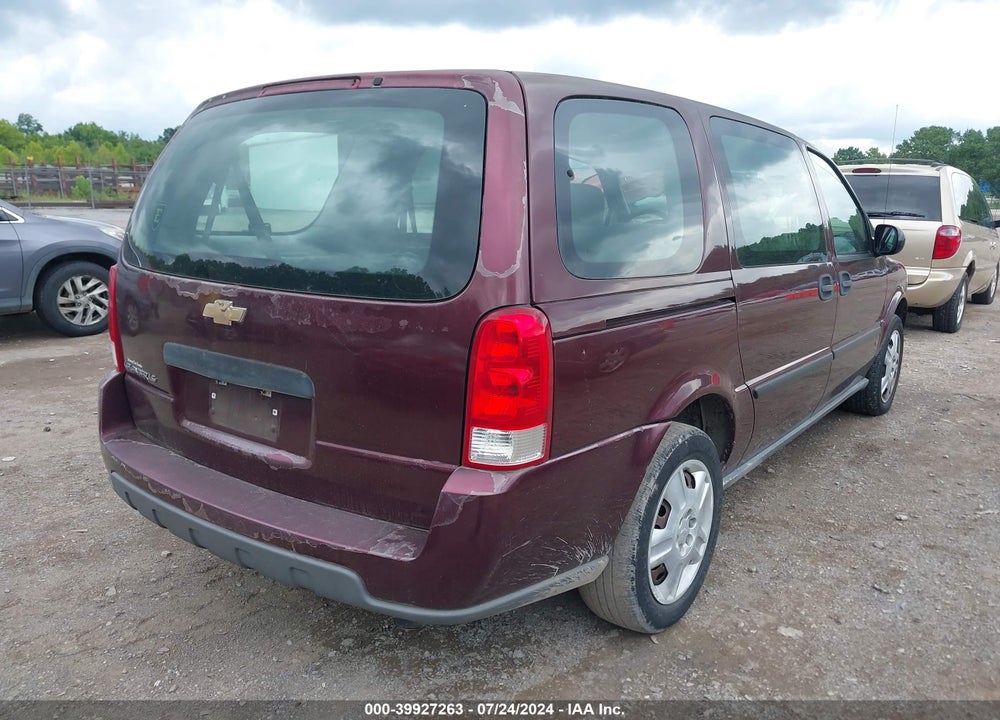 2007 CHEVROLET UPLANDER LS VIN: 1GNDV23187D169695