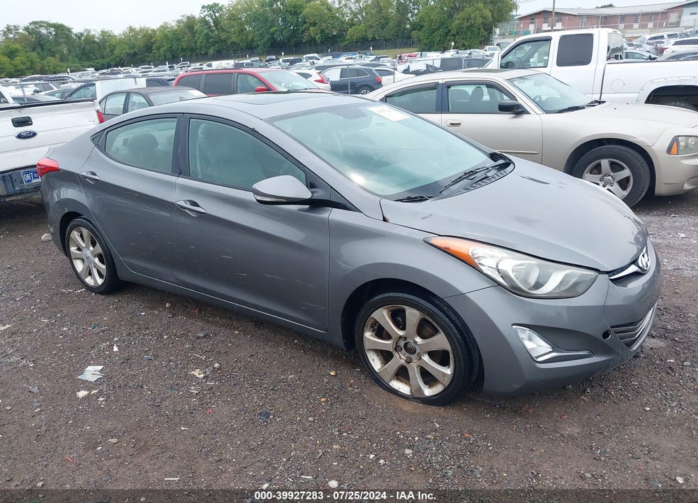 2011 HYUNDAI ELANTRA LIMITED VIN: 5NPDH4AE0BH075914