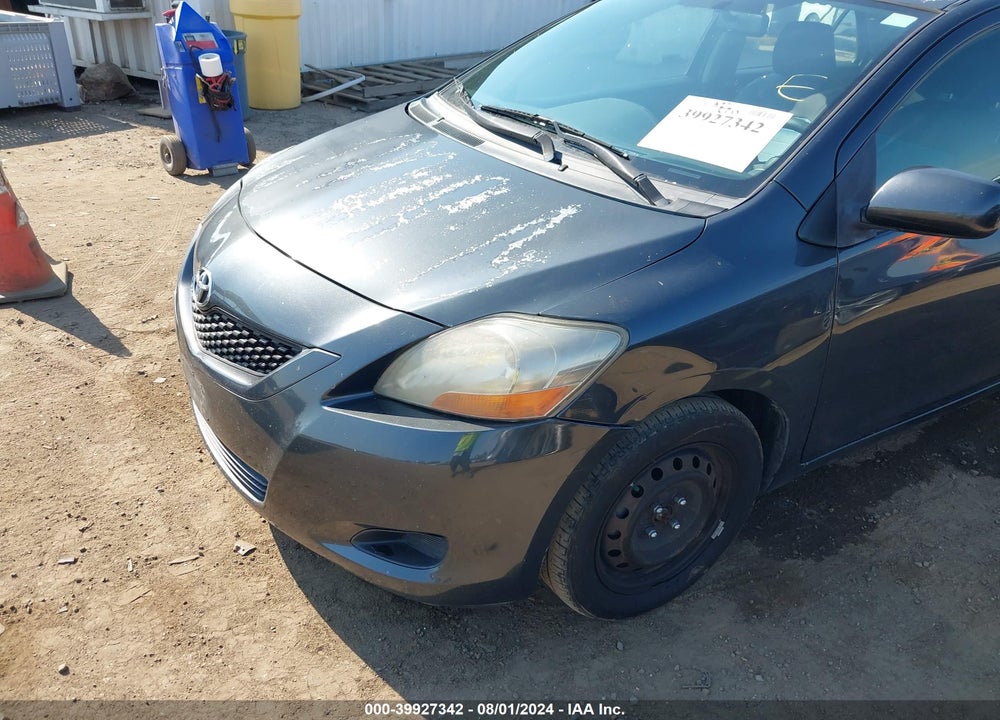 2010 TOYOTA YARIS VIN: JTDBT4K36A1376146