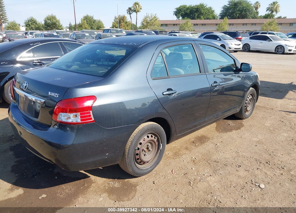 2010 TOYOTA YARIS VIN: JTDBT4K36A1376146