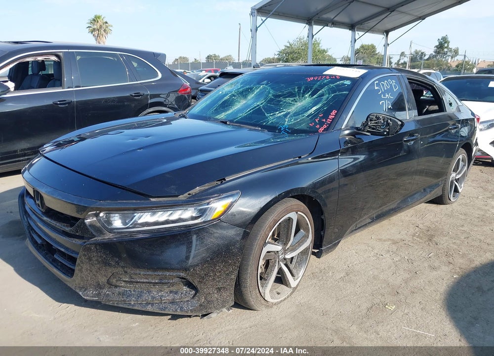2018 HONDA ACCORD SPORT 2.0T VIN: 1HGCV2F37JA014695