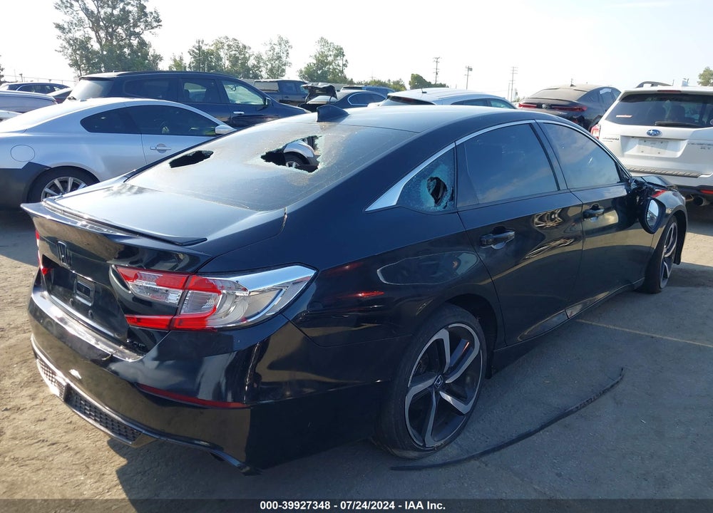 2018 HONDA ACCORD SPORT 2.0T VIN: 1HGCV2F37JA014695