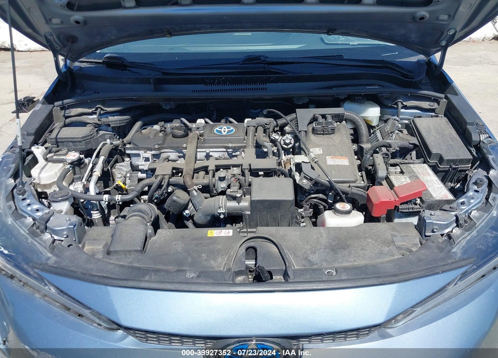 2021 TOYOTA COROLLA HYBRID LE VIN: JTDEAMDE8MJ027446