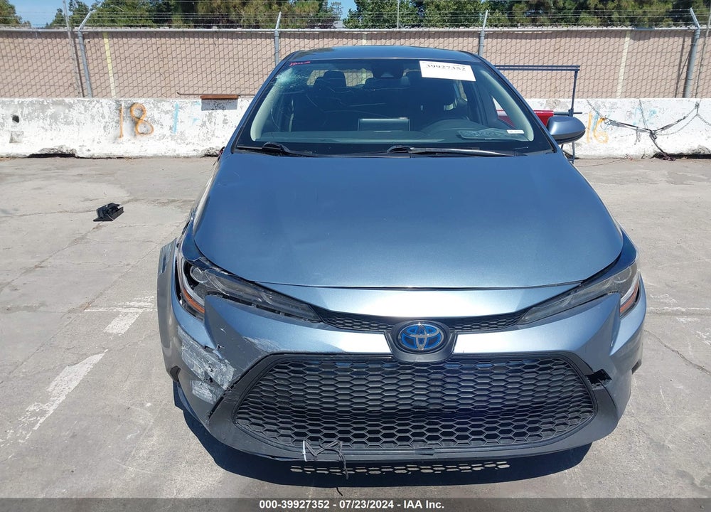 2021 TOYOTA COROLLA HYBRID LE VIN: JTDEAMDE8MJ027446