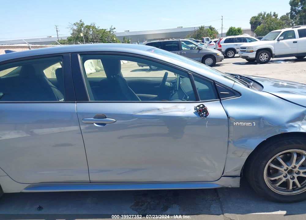 2021 TOYOTA COROLLA HYBRID LE VIN: JTDEAMDE8MJ027446