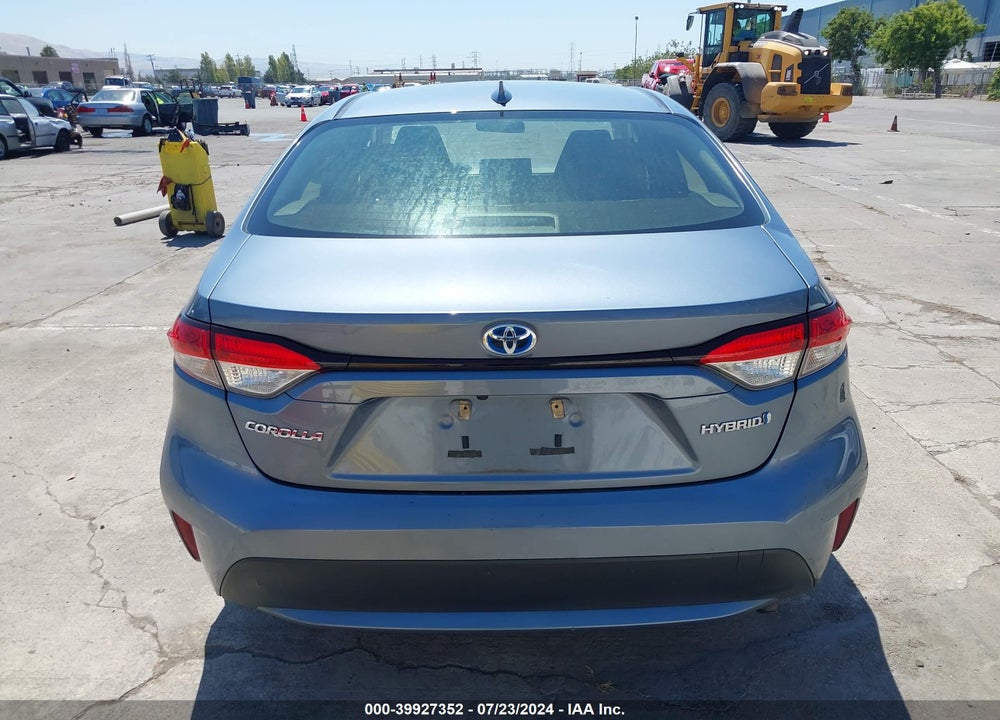 2021 TOYOTA COROLLA HYBRID LE VIN: JTDEAMDE8MJ027446