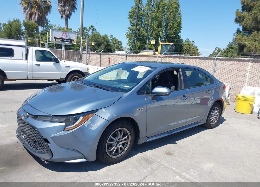 2021 TOYOTA COROLLA HYBRID LE VIN: JTDEAMDE8MJ027446