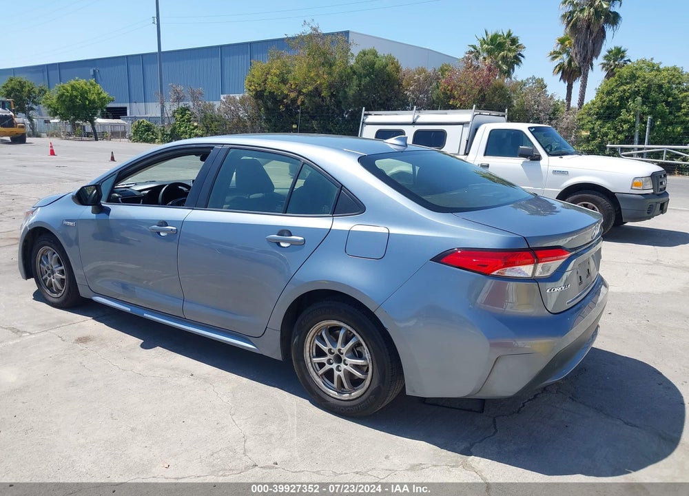 2021 TOYOTA COROLLA HYBRID LE VIN: JTDEAMDE8MJ027446