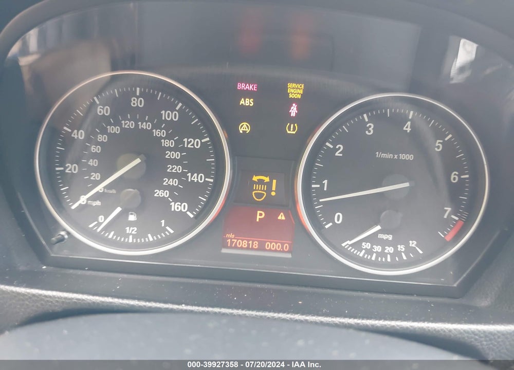2009 BMW 328I XDRIVE VIN: WBAPK53519A512612