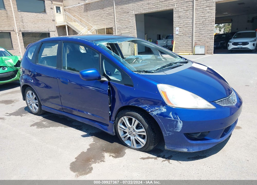 2009 HONDA FIT SPORT VIN: JHMGE88639S049197