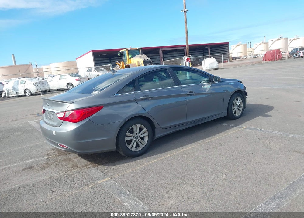 2012 HYUNDAI SONATA GLS VIN: 5NPEB4ACXCH374767