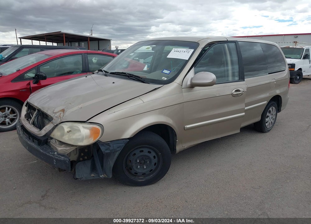 2005 KIA SEDONA EX/LX VIN: KNDUP131256656826