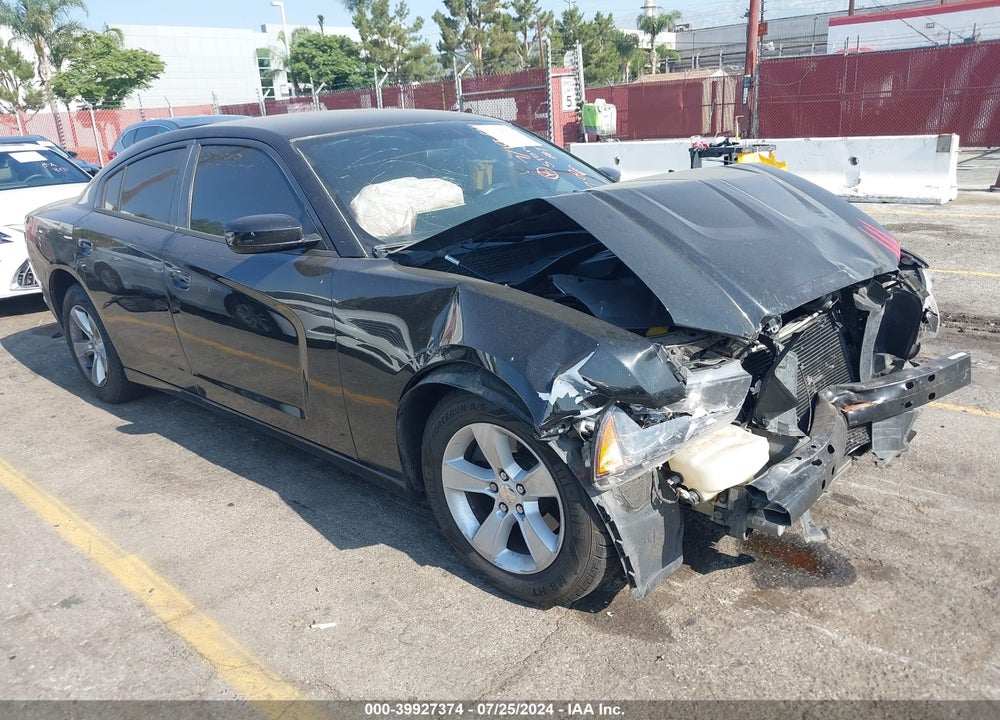 2013 DODGE CHARGER SE VIN: 2C3CDXBG5DH593350