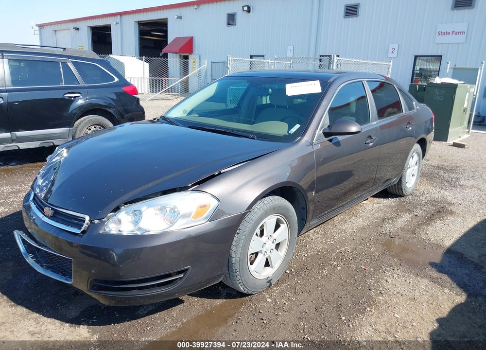 2008 CHEVROLET IMPALA LT VIN: 2G1WT58K189264732