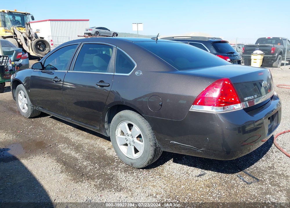 2008 CHEVROLET IMPALA LT VIN: 2G1WT58K189264732