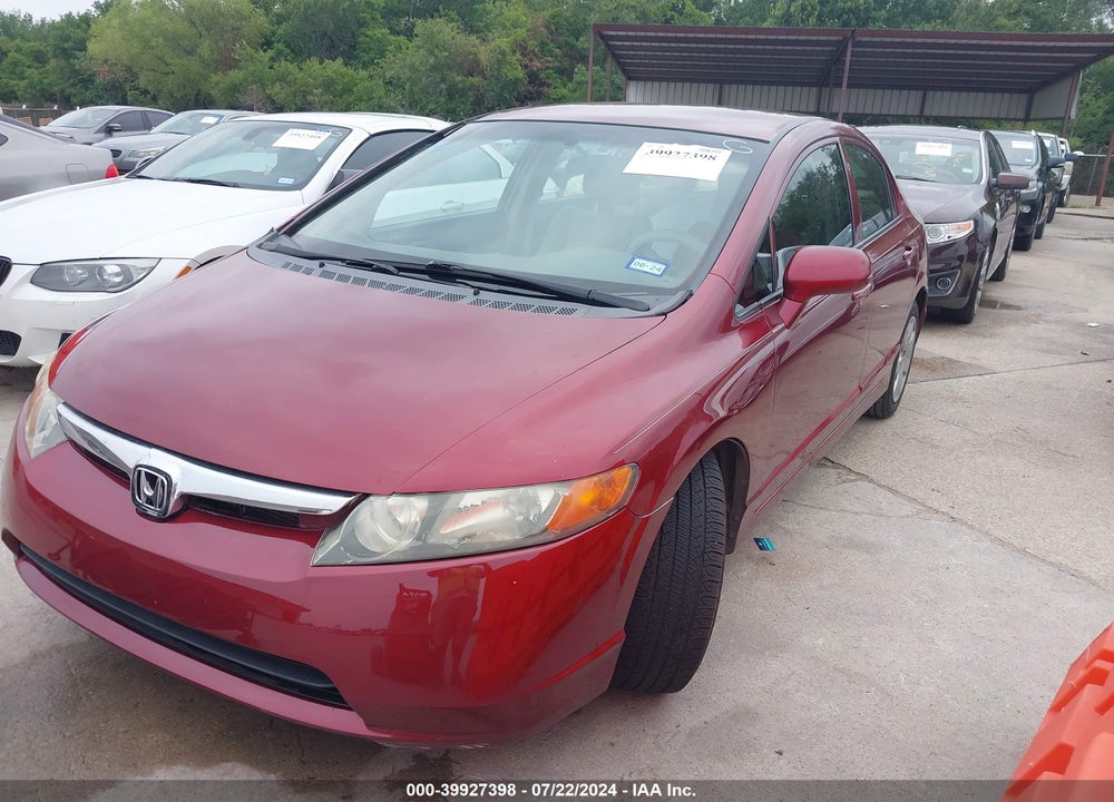 2008 HONDA CIVIC LX VIN: 1HGFA16588L028060