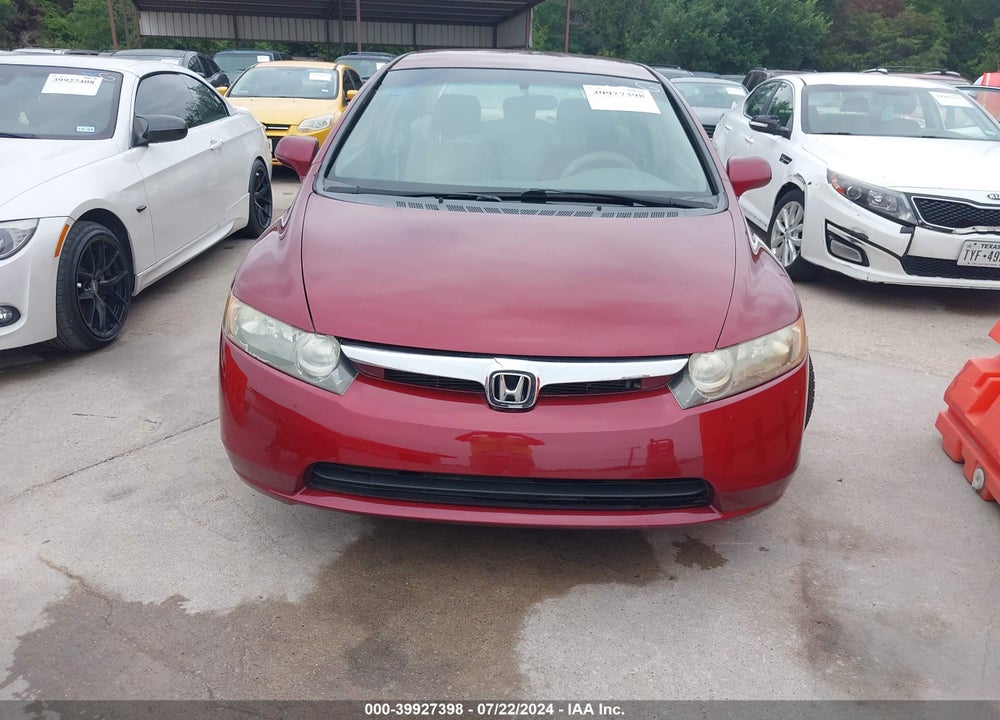 2008 HONDA CIVIC LX VIN: 1HGFA16588L028060
