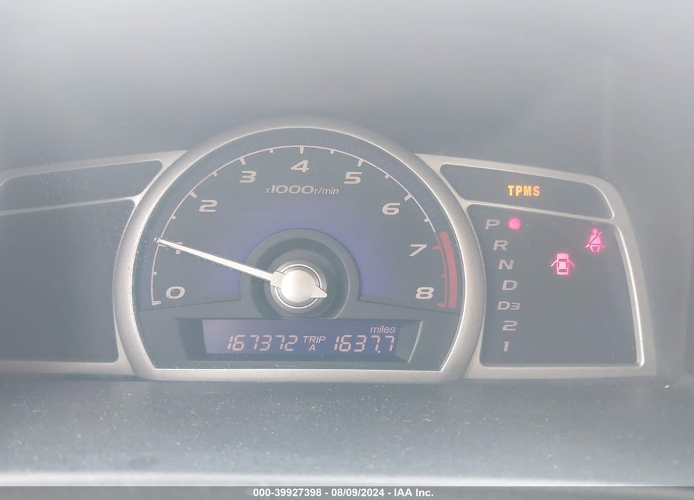 2008 HONDA CIVIC LX VIN: 1HGFA16588L028060