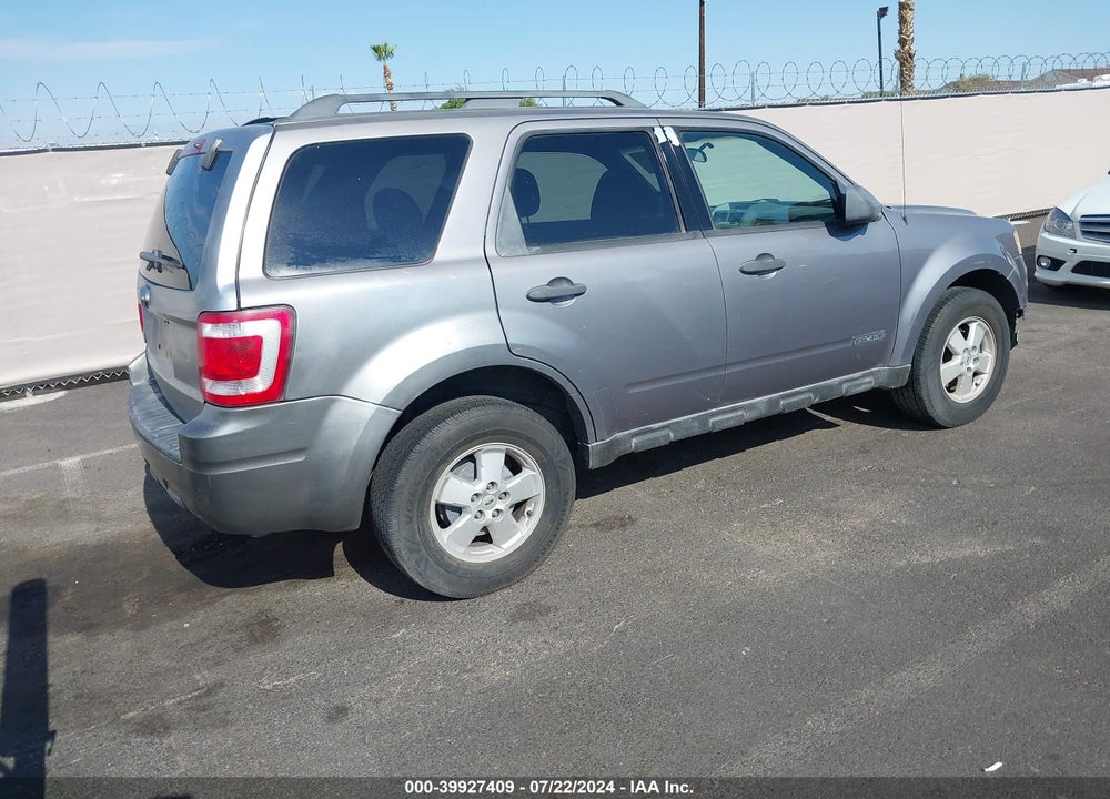 2008 FORD ESCAPE XLT VIN: 1FMCU03ZX8KA10364