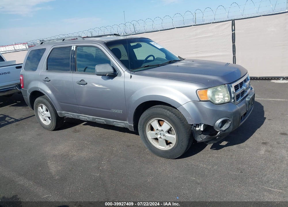 2008 FORD ESCAPE XLT VIN: 1FMCU03ZX8KA10364
