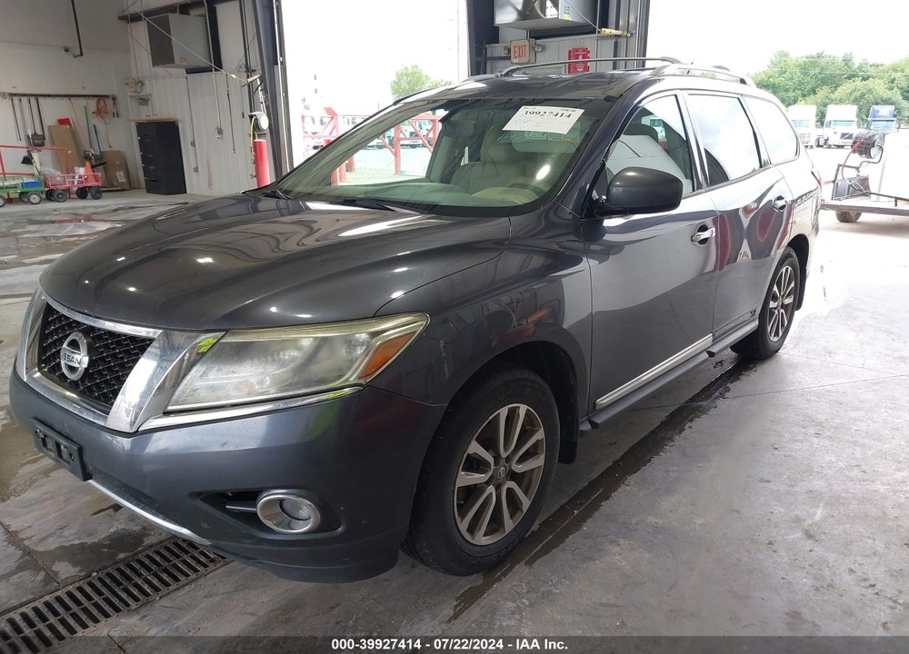 2014 NISSAN PATHFINDER SL VIN: 5N1AR2MM8EC681402