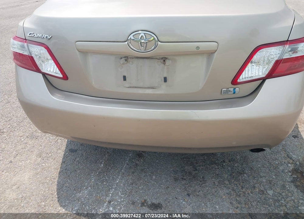 2007 TOYOTA CAMRY HYBRID VIN: 4T1BB46K27U008909
