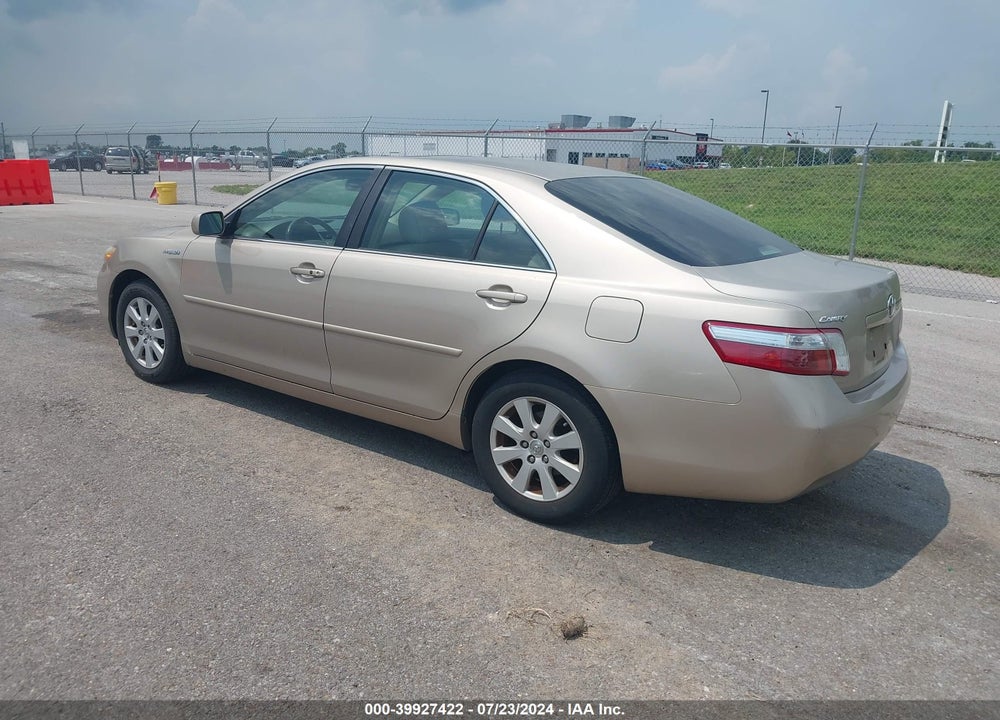 2007 TOYOTA CAMRY HYBRID VIN: 4T1BB46K27U008909