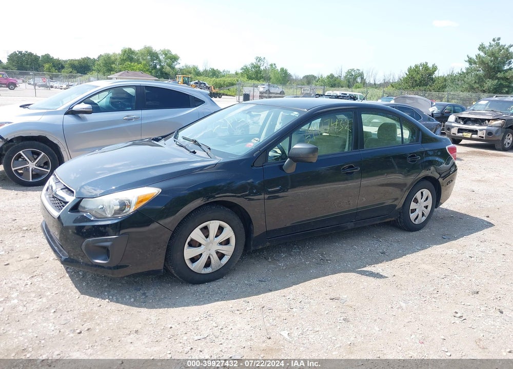 2012 SUBARU IMPREZA 2.0I VIN: JF1GJAA64CH013852