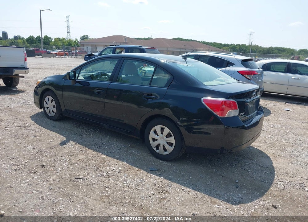 2012 SUBARU IMPREZA 2.0I VIN: JF1GJAA64CH013852