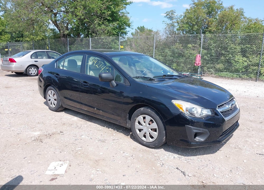 2012 SUBARU IMPREZA 2.0I VIN: JF1GJAA64CH013852