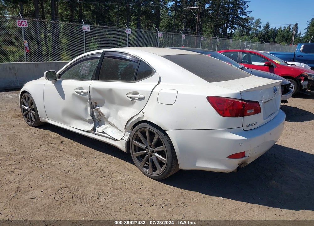2006 LEXUS IS 350 VIN: JTHBE262662001082