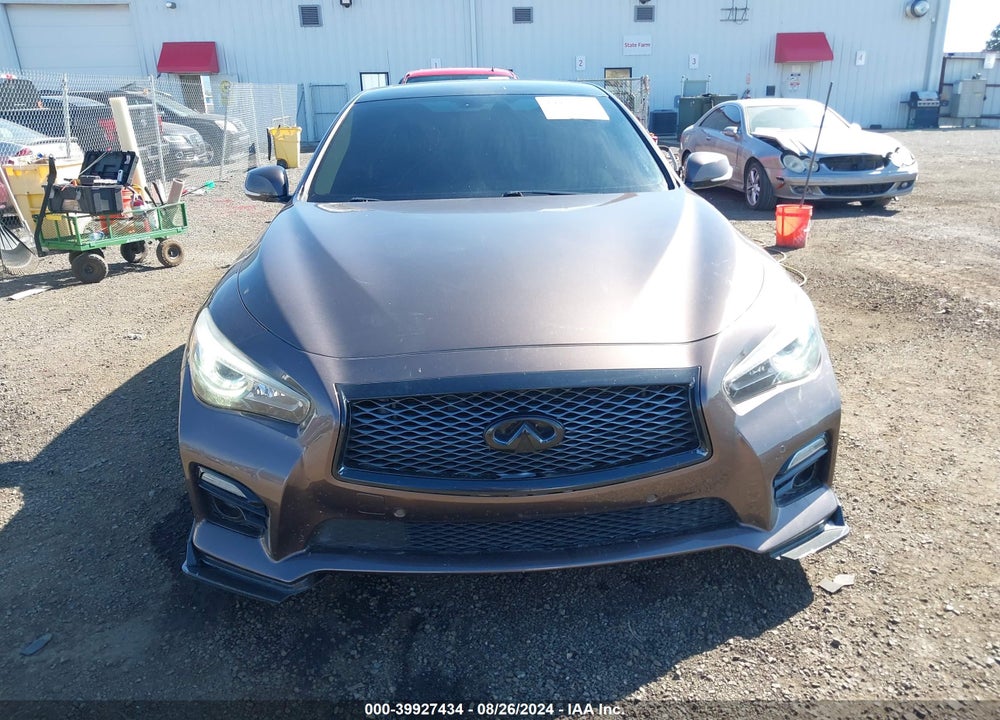 2014 INFINITI Q50 SPORT VIN: JN1BV7AR5EM682389