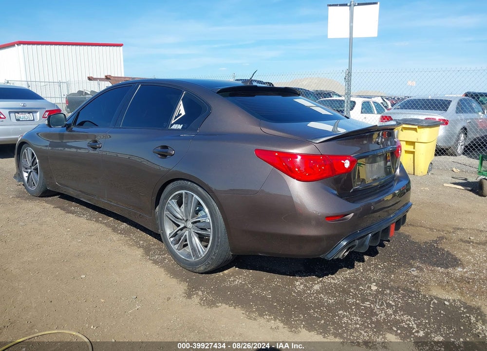 2014 INFINITI Q50 SPORT VIN: JN1BV7AR5EM682389