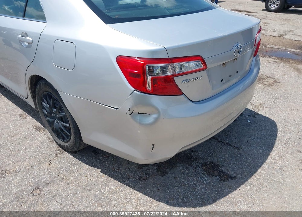 2013 TOYOTA CAMRY LE VIN: 4T1BF1FK2DU660671
