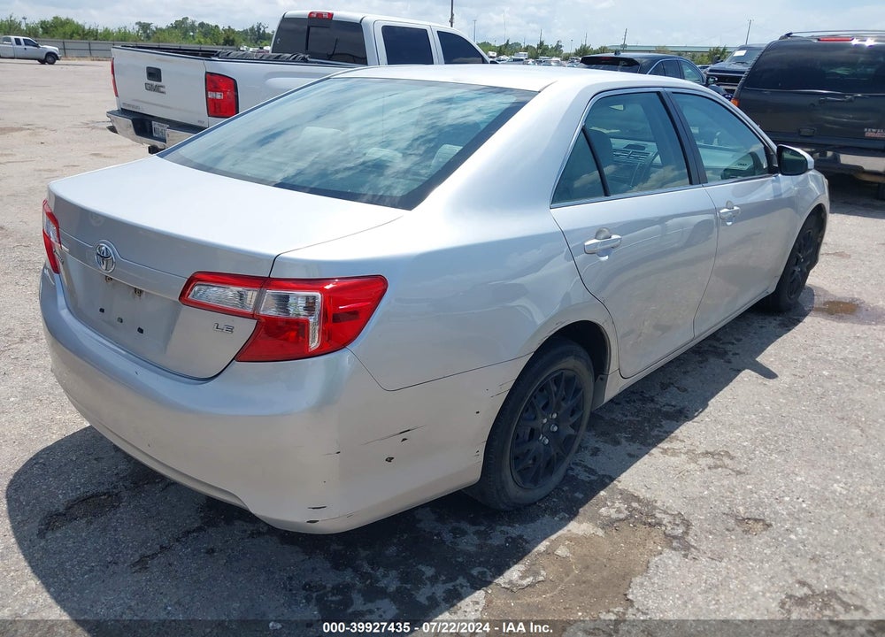 2013 TOYOTA CAMRY LE VIN: 4T1BF1FK2DU660671