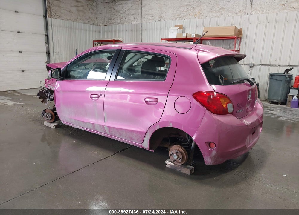 2015 MITSUBISHI MIRAGE ES/RF VIN: ML32A4HJ3FH060877