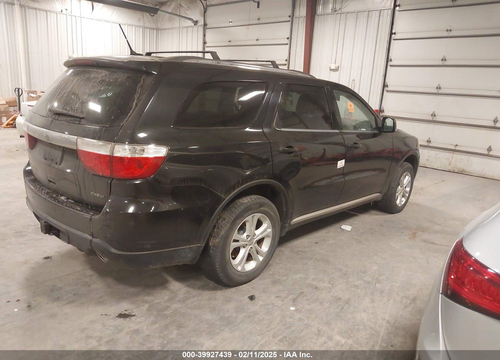 2012 DODGE DURANGO VIN: 1C4RDJDG7CC336238