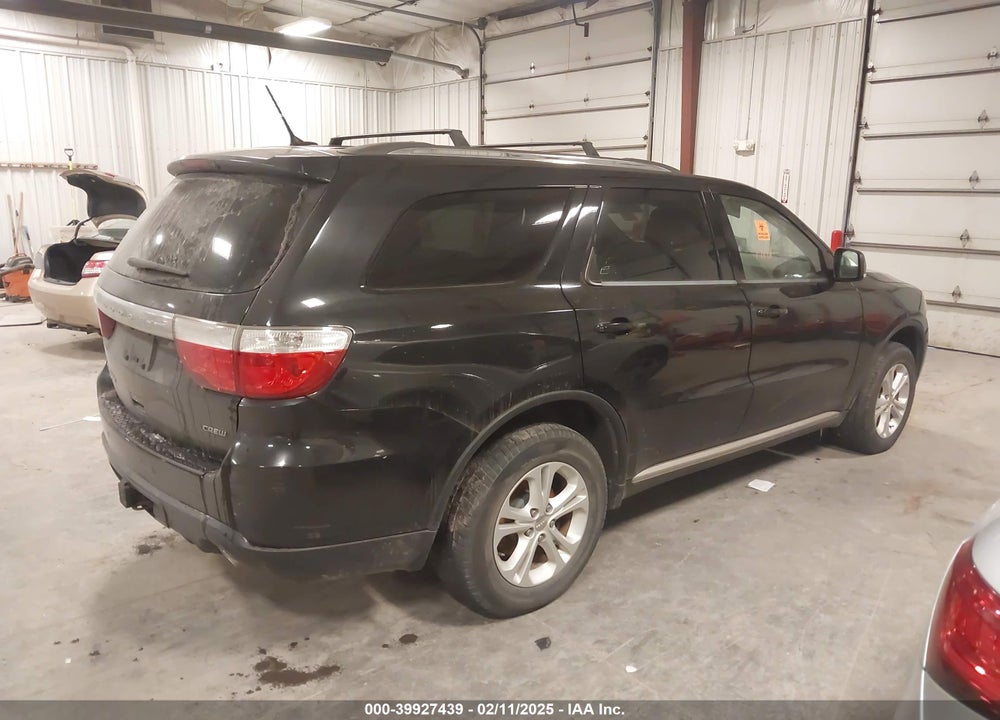 2012 DODGE DURANGO VIN: 1C4RDJDG7CC336238