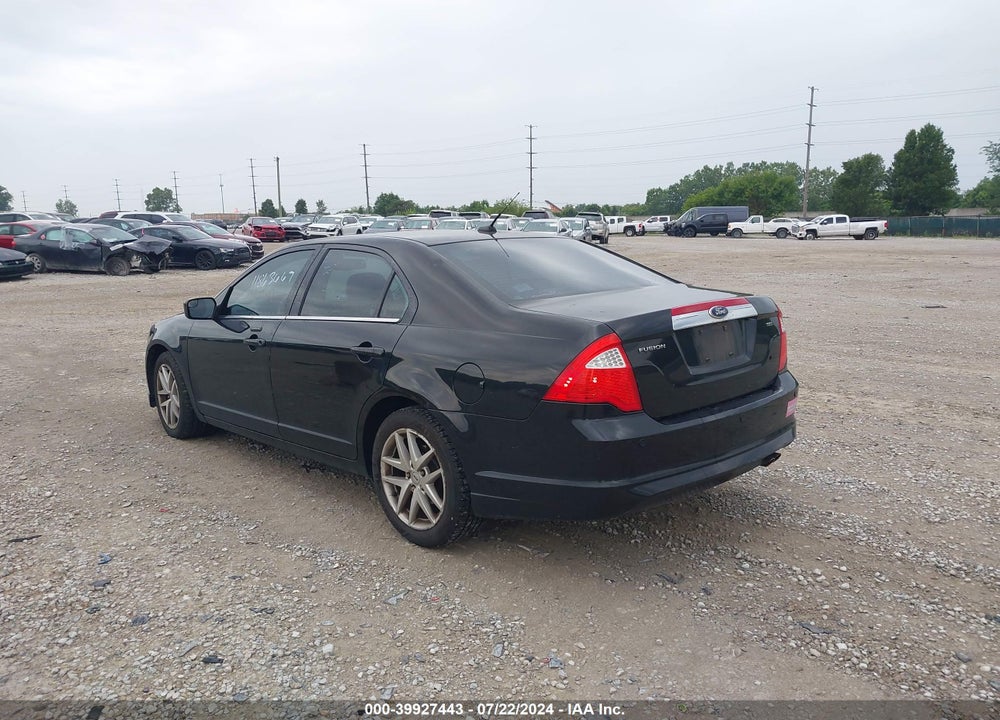 2011 FORD FUSION SEL VIN: 3FAHP0JA1BR120629