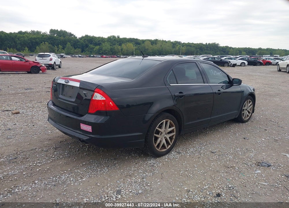 2011 FORD FUSION SEL VIN: 3FAHP0JA1BR120629