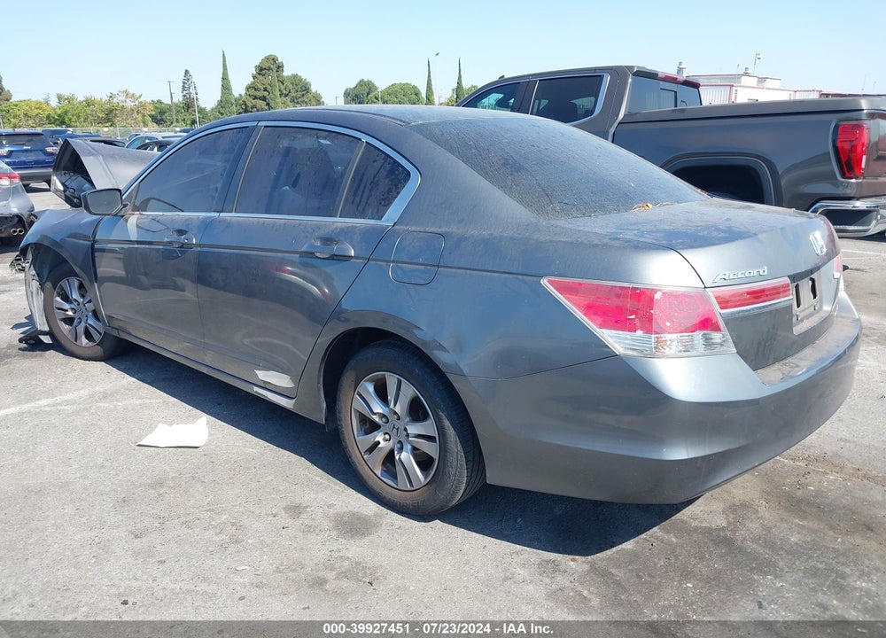 2012 HONDA ACCORD 2.4 SE VIN: 1HGCP2F65CA110882