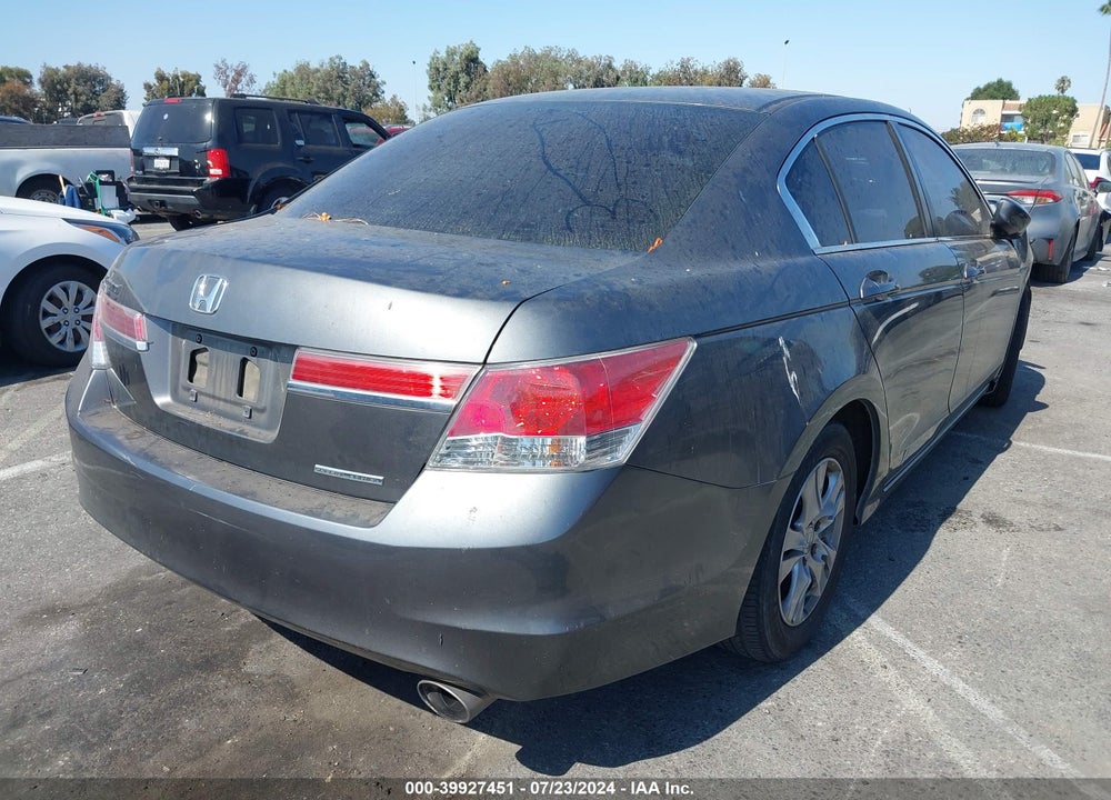 2012 HONDA ACCORD 2.4 SE VIN: 1HGCP2F65CA110882