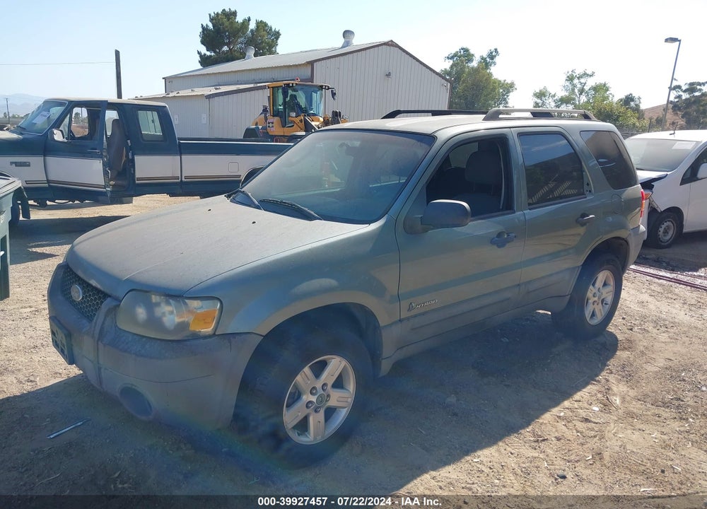 2007 FORD ESCAPE HYBRID VIN: 1FMCU49H87KA16006